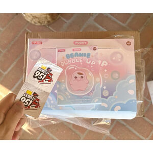 Authentic pucky beanie bubble up pop mart blind box plush